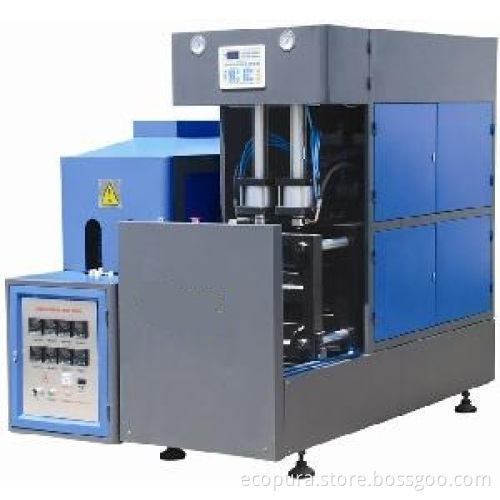CE Approved Semiautomatic Blow Molding Machine / Pet Stretch Blowing Mould Machine